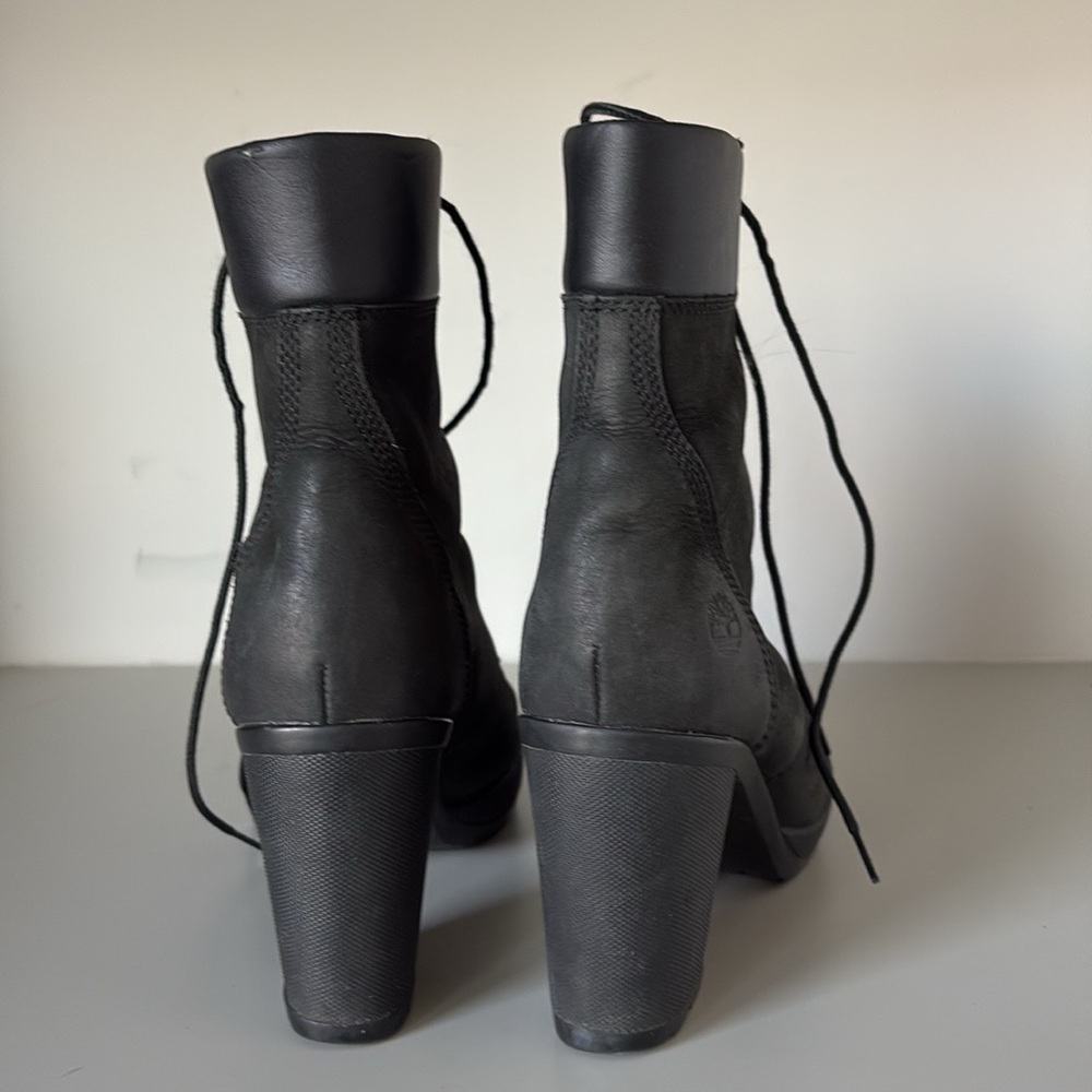 Timberland Camdale Women's Bootie Leather BLACK A1SEF Size 8 - Picture 5 of 12